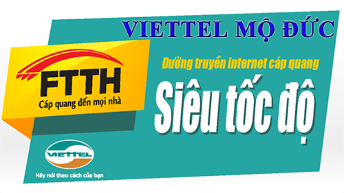 lắp mạng viettel mộ đức