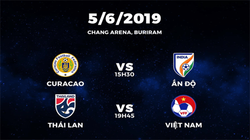 lịch thi đấu king,s cup 2019