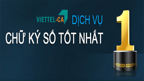 bảng giá chữ ký số viettel ca